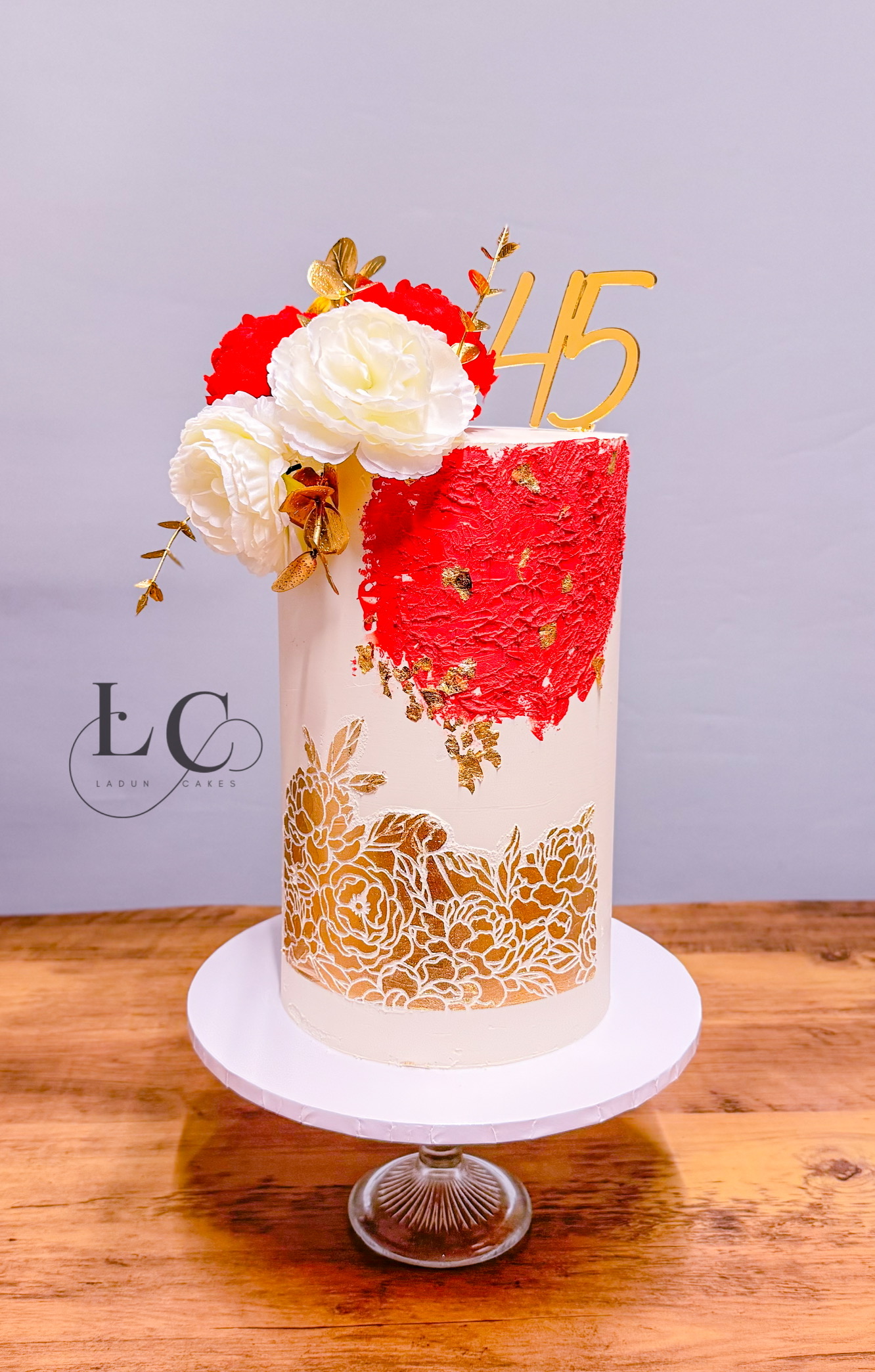 Elegant celebration cake