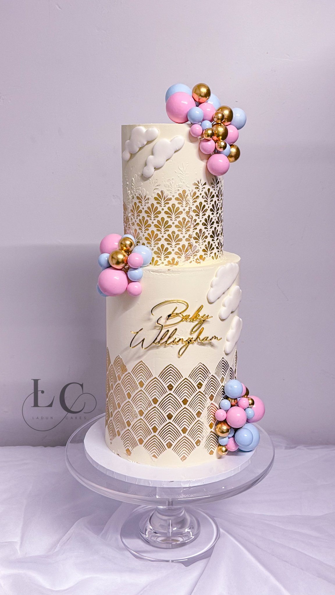 2-tier grande celebration cake