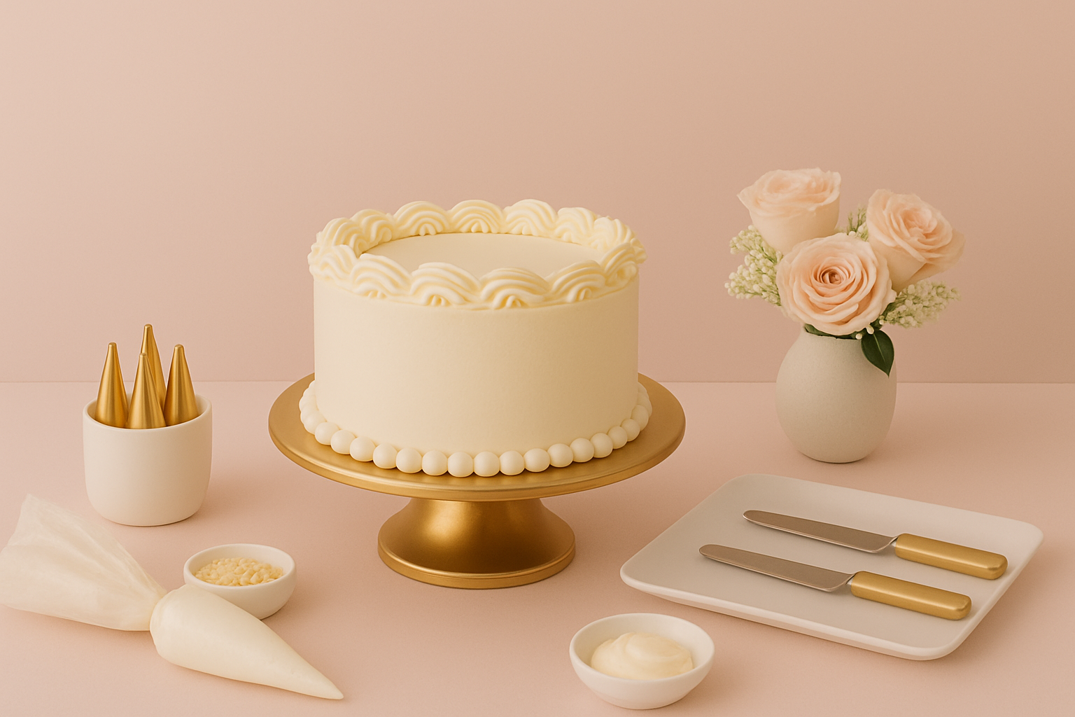 Buttercream Decorating Class by Ladun Cakes