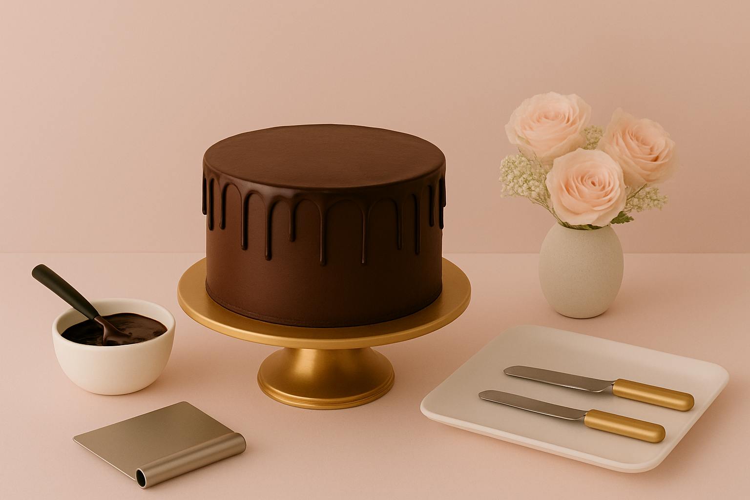 Ganache Decorating Class by Ladun Cakes